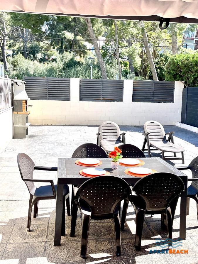 Apartbeach Green Relax Muy Luminoso Junto Playa Y Barbacoa Салоу Экстерьер фото